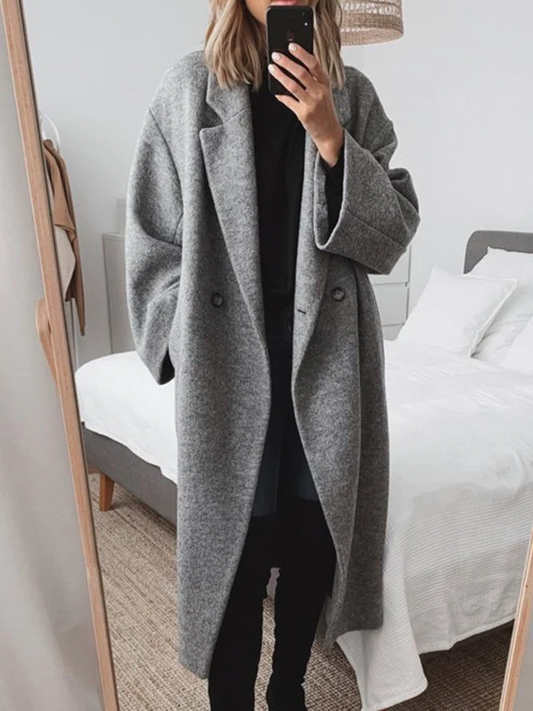 Fiona | Classic Tailored Overcoat