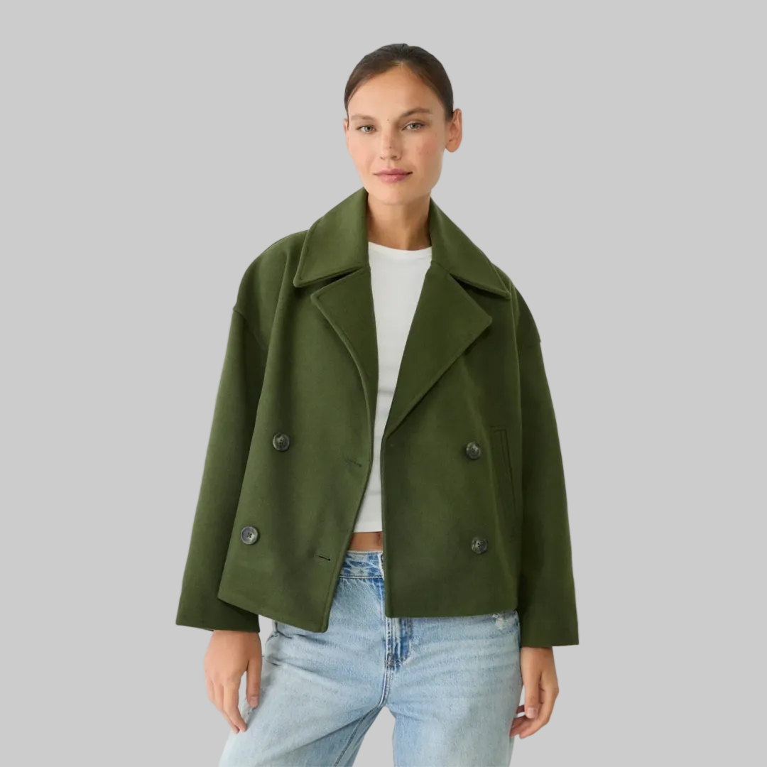Women’s Double-Breasted Jacket | Modern Fit
