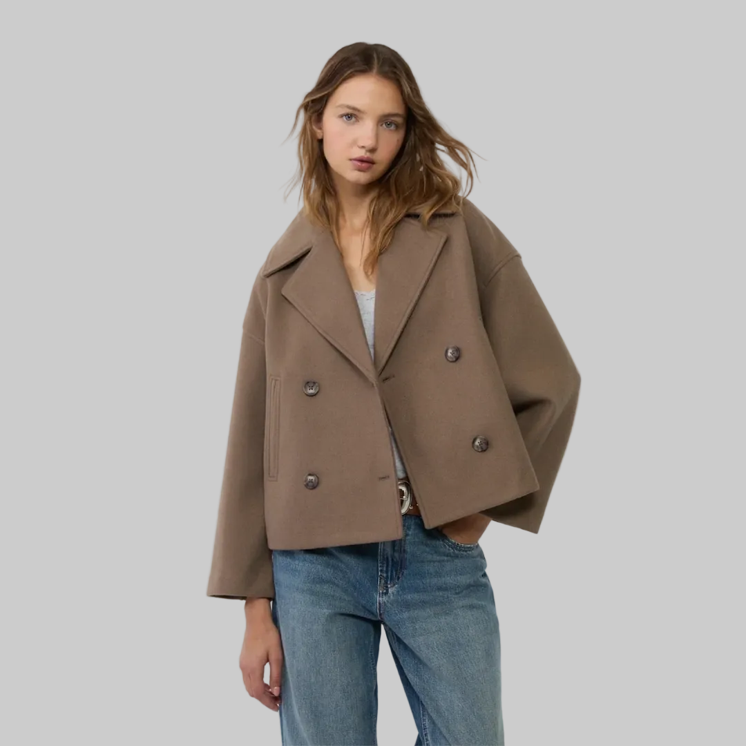 Women’s Double-Breasted Jacket | Modern Fit