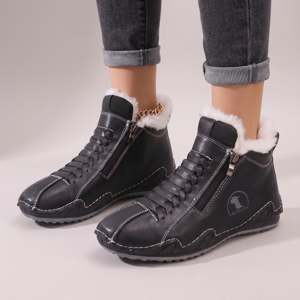 Greta | Kuschelige Und Stützende Schneestiefel
