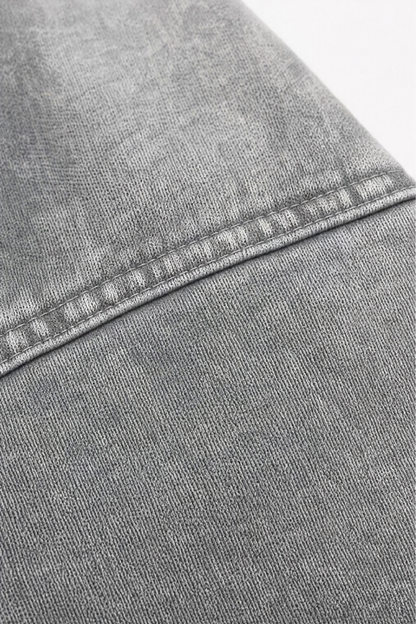 Jessica | Lässige Kapuzenjacke Mit Reißverschluss Und Gewaschenem Finish