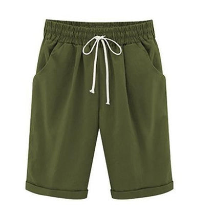 TIMELOZE KATOENEN SHORTS VOOR VROUWEN