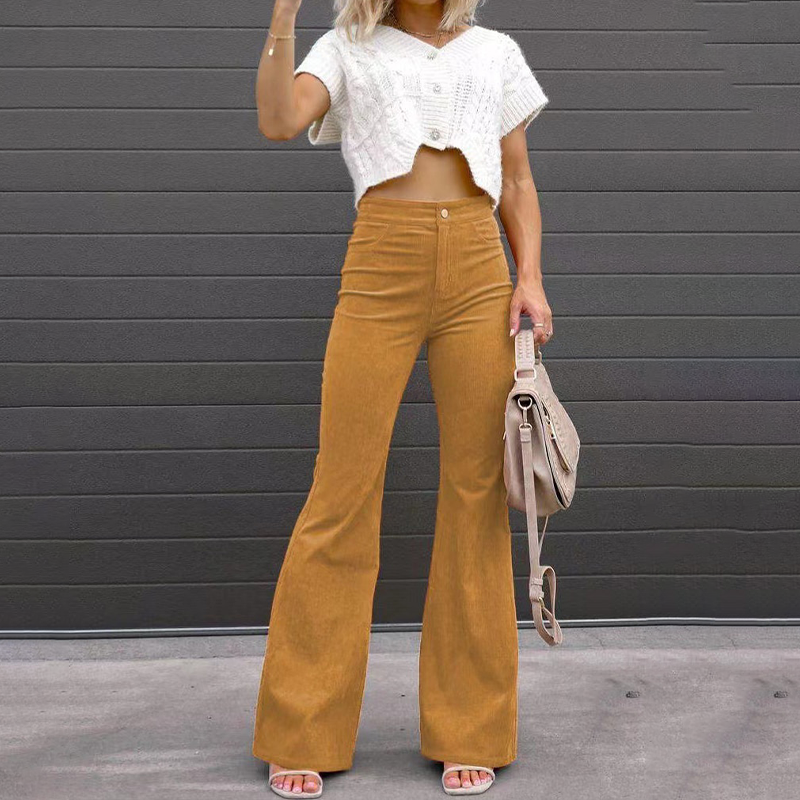 Hannah | Stilvolle Und Figurbetonte Cordhose