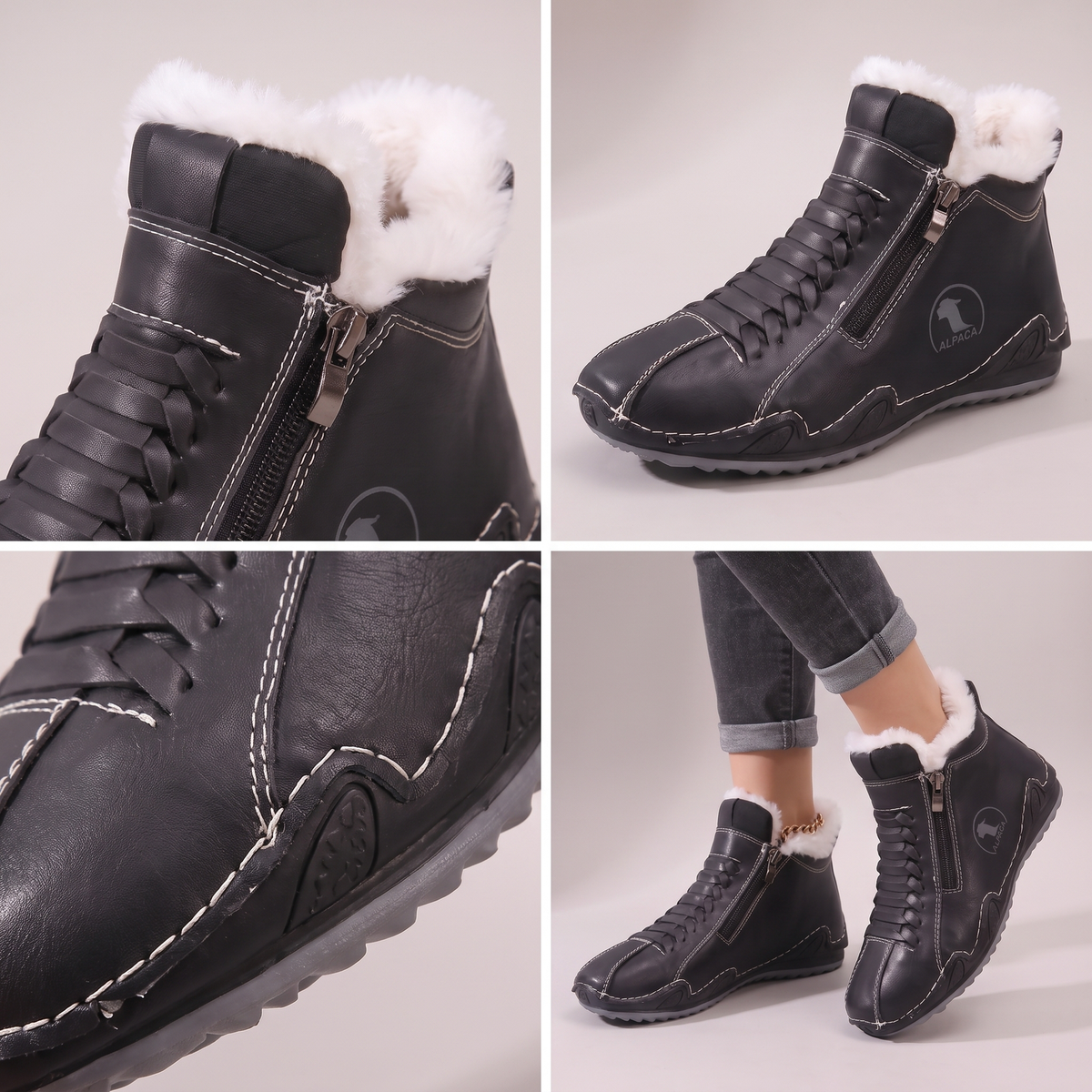 Greta | Kuschelige Und Stützende Schneestiefel