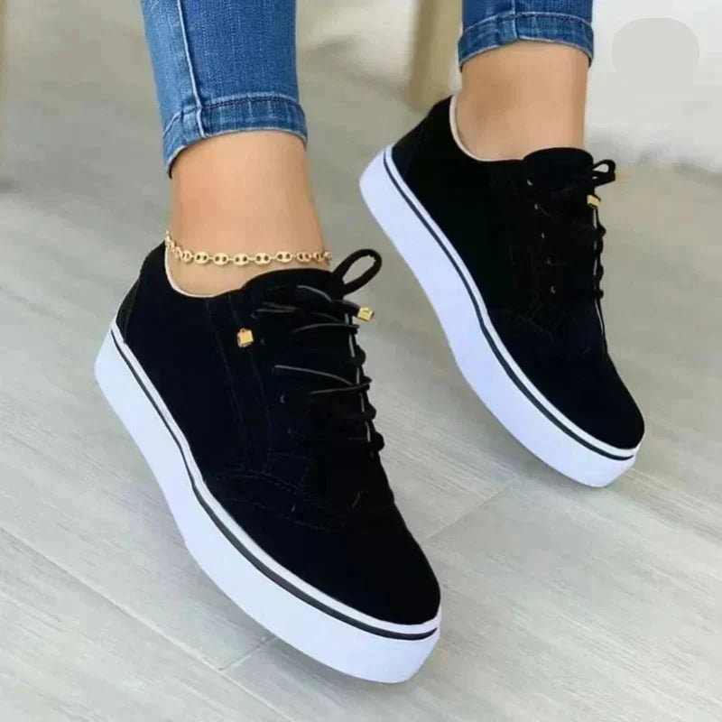 Nora | Orthopädische Ledersneaker Für Komfortable Alltagstage