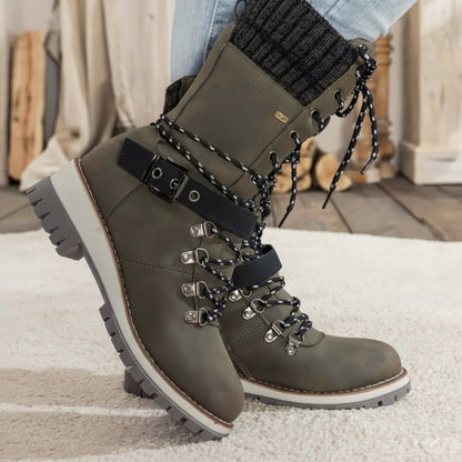 Women's Orthopedic Winter Boots with Waterproof Design and Thermal Lining
