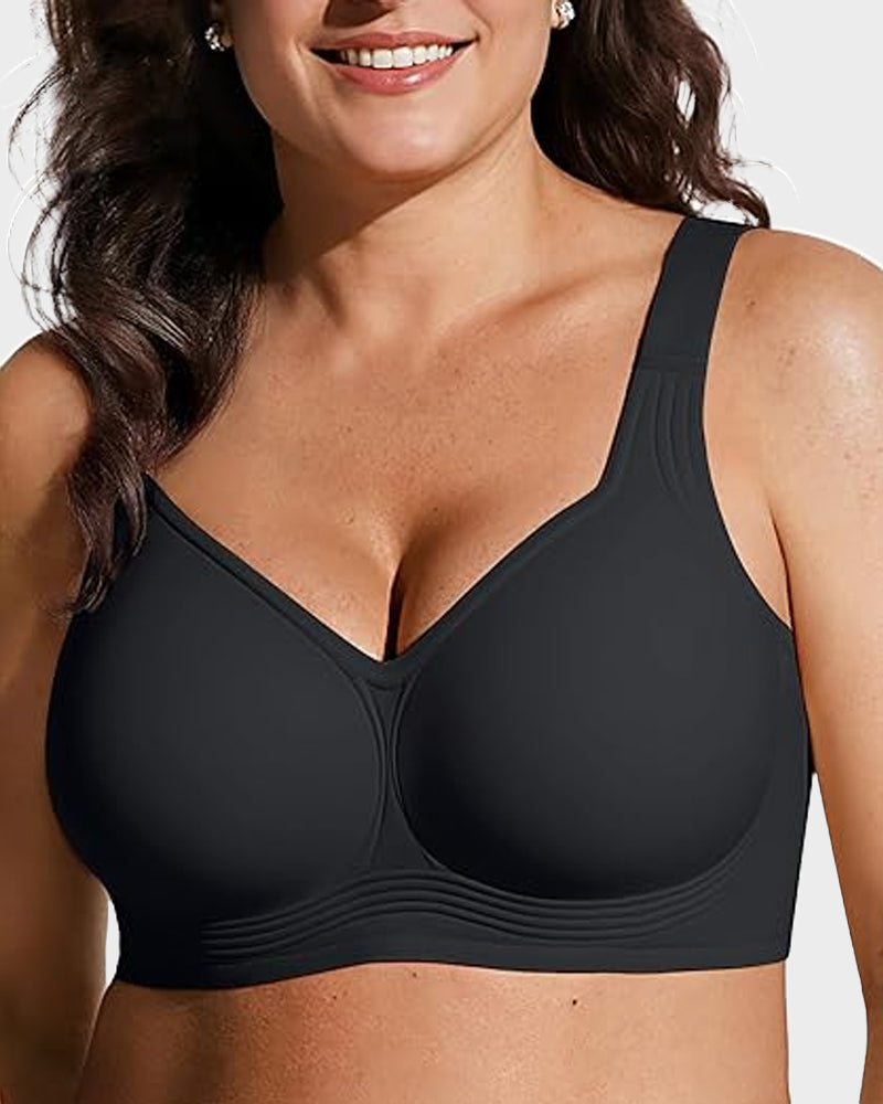 Aafke | Wireless Bra with Full Coverage in Soft Jelly Fabric