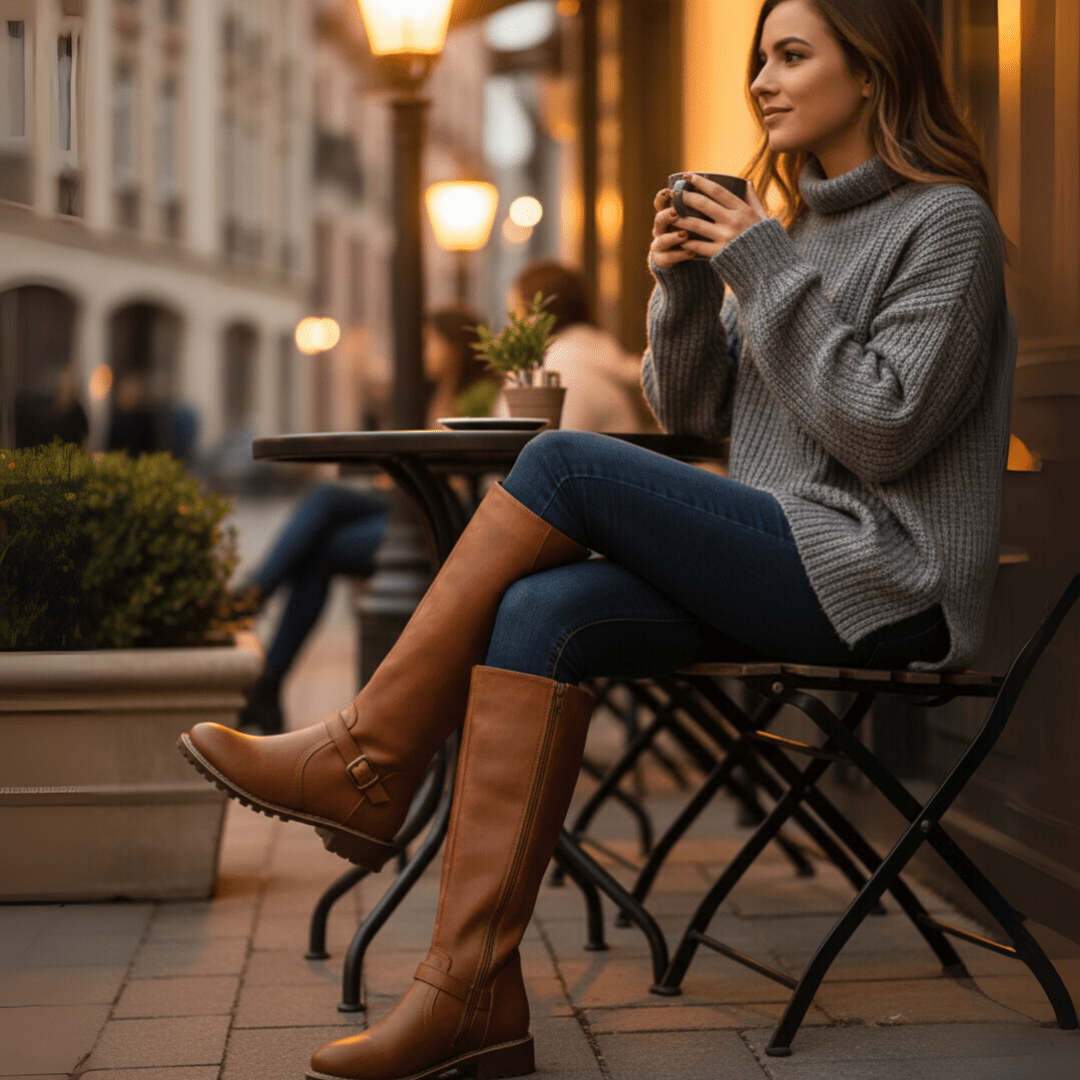Women's Gel-Sole Boots with Comfort Footbed & Long-Lasting Style