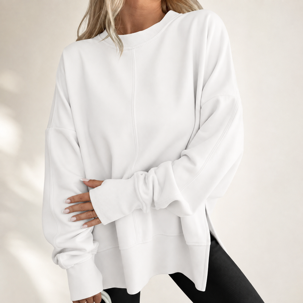 Danthe | Oversized Crewneck Top