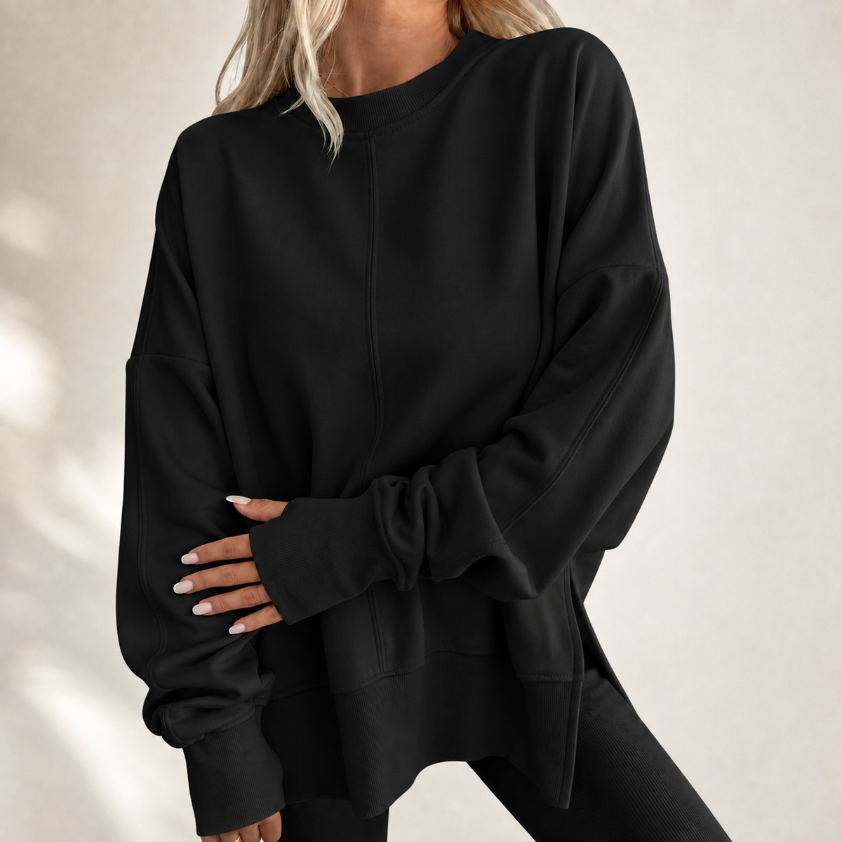 Danthe | Oversized Crewneck Top
