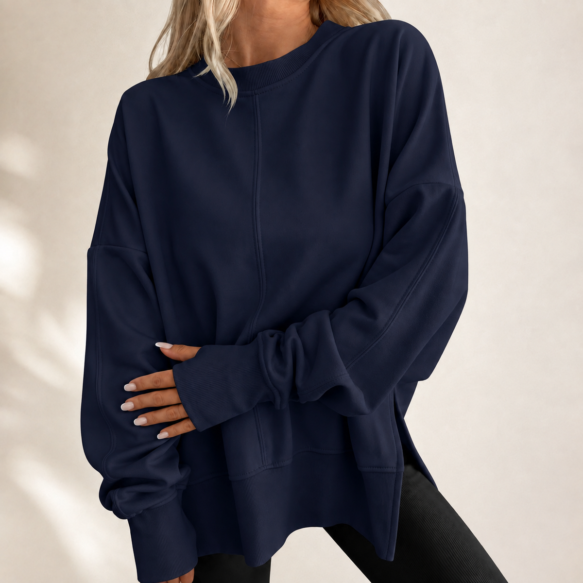 Danthe | Oversized Crewneck Top