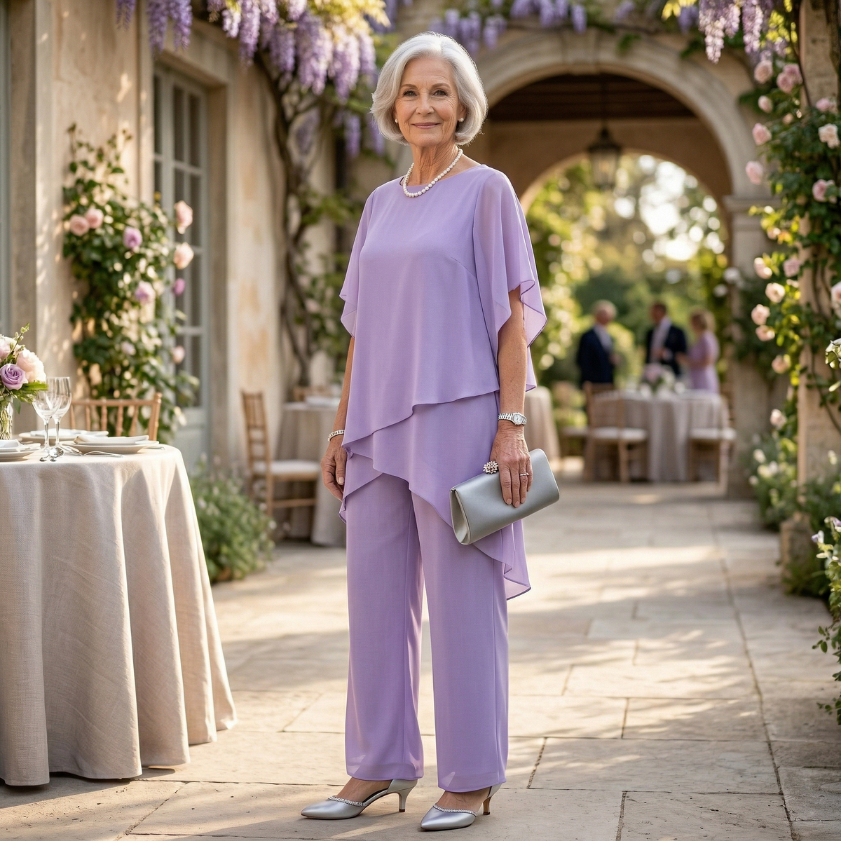 Arabella™ Tiered Tunic & Wide-Leg Trouser Set