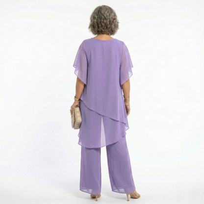 Arabella™ Tiered Tunic & Wide-Leg Trouser Set