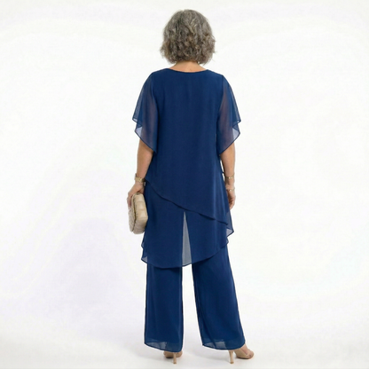 Arabella™ Tiered Tunic & Wide-Leg Trouser Set