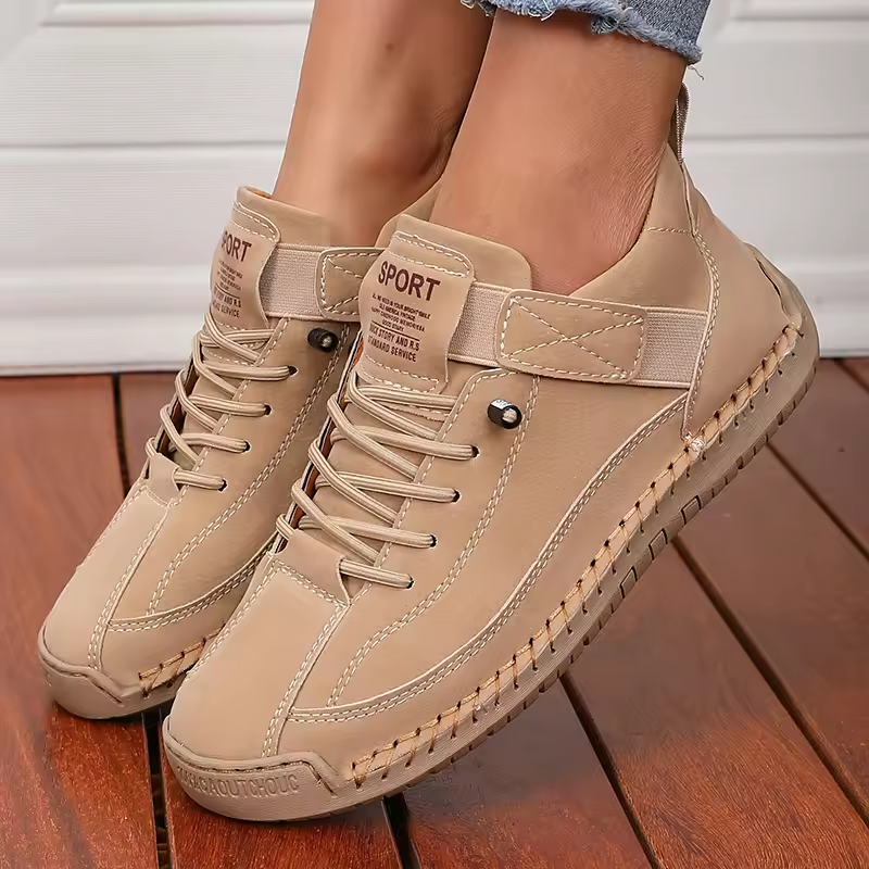 Sofia Leren Sneakers