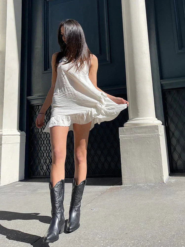 Lexia | Elegante Cowboylaarzen met Metallic Details