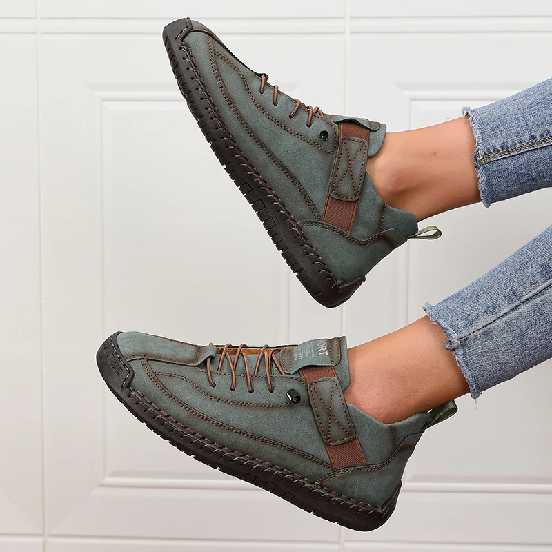 Sofia Leren Sneakers
