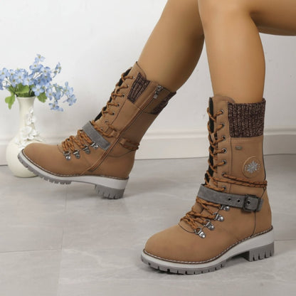 Women's Orthopedic Winter Boots with Waterproof Design and Thermal Lining
