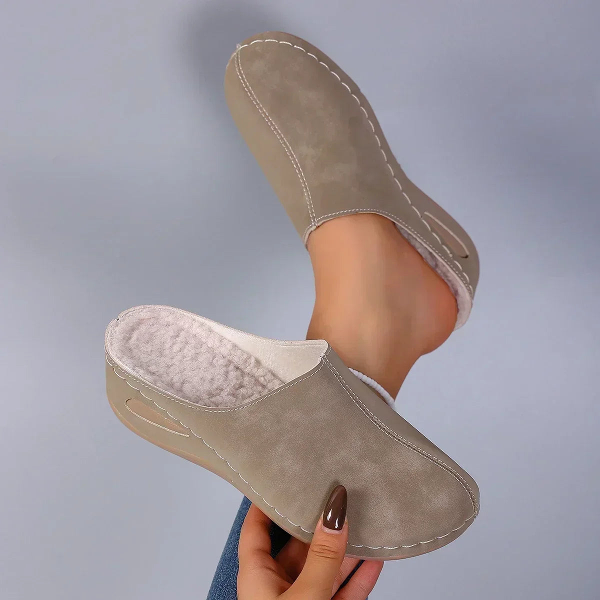 WARME THUIS SCHOENEN VOOR VROUWEN