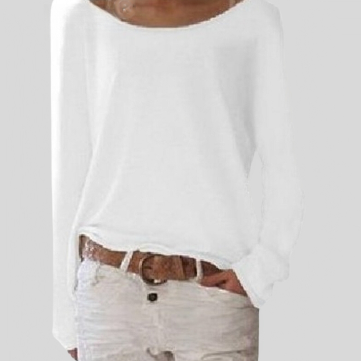 Janice | Losvallende Boothals Top