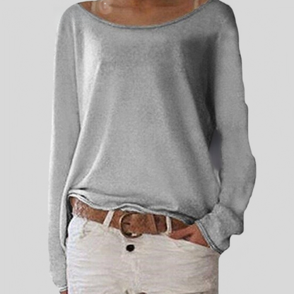 Janice | Losvallende Boothals Top