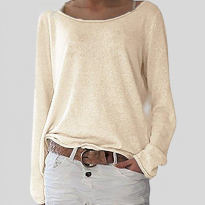 Janice | Losvallende Boothals Top
