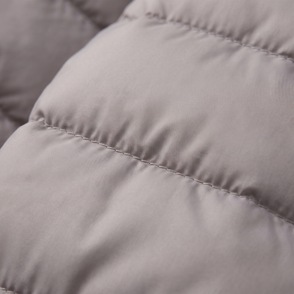 Adriana | Leichte Steppjacke mit Rundhalsausschnitt und Knopfleiste