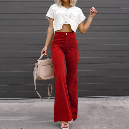Hannah | Stilvolle Und Figurbetonte Cordhose