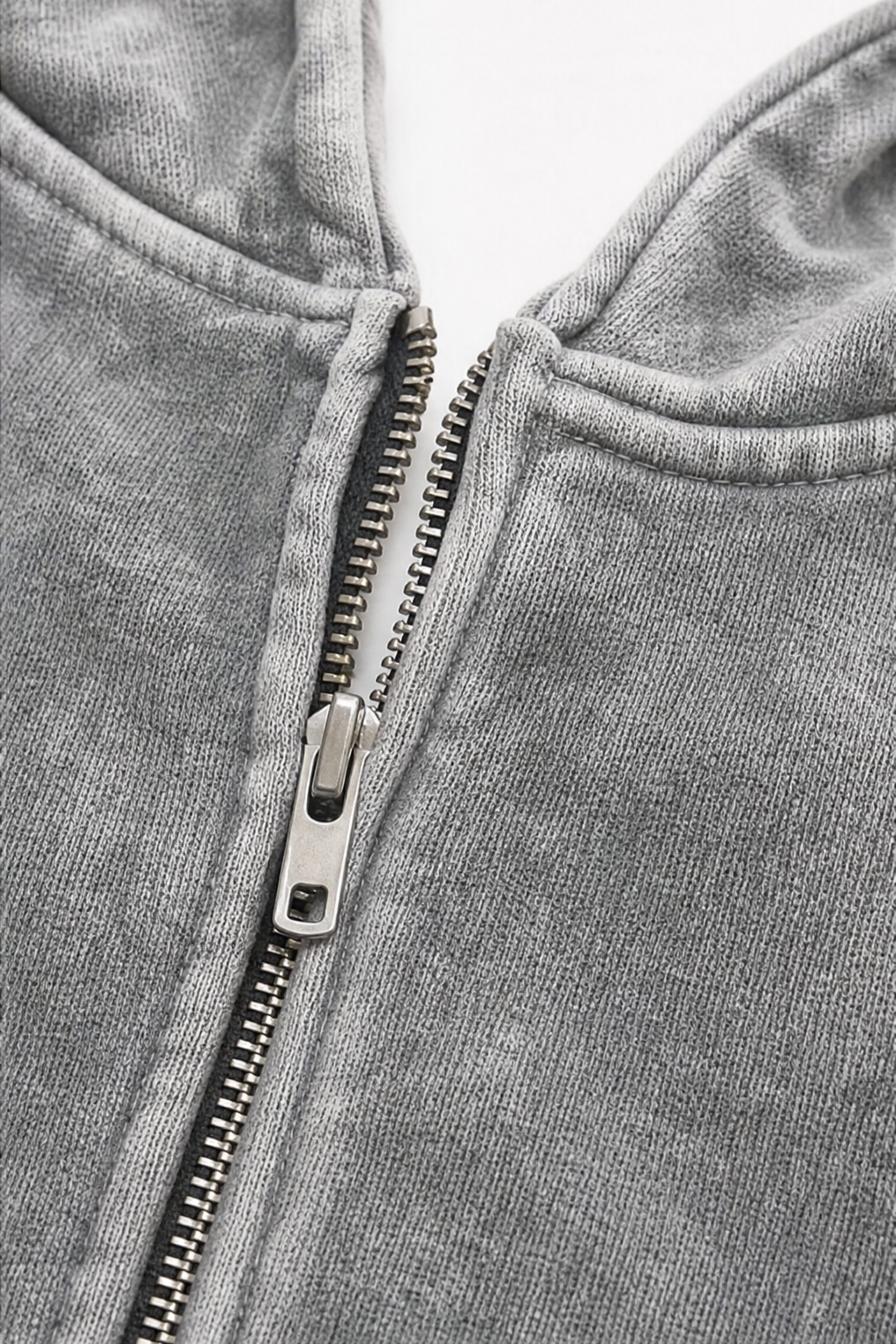 Jessica | Lässige Kapuzenjacke Mit Reißverschluss Und Gewaschenem Finish