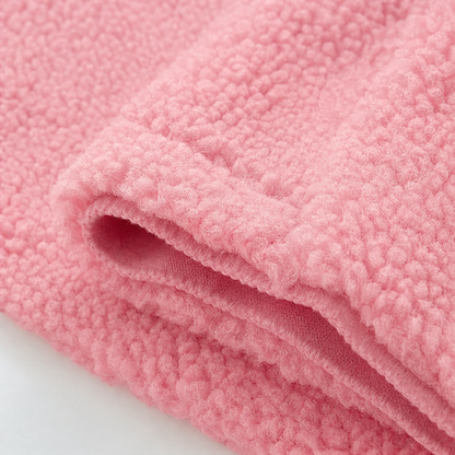 Mia | Flauschige Oversize-Sherpa-Jacke Mit Reißverschluss