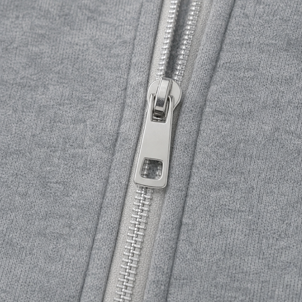 Elena | Langer Strickhoodie Mit Zopfmuster Und Reißverschluss