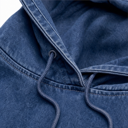 Mara | Lässiger Oversized Denim-Hoodie Mit Modernem Look