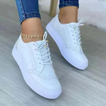 Nora | Orthopädische Ledersneaker Für Komfortable Alltagstage