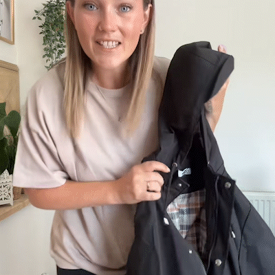 Esther | 3-in-1 Regenjas met Afneembare Kap
