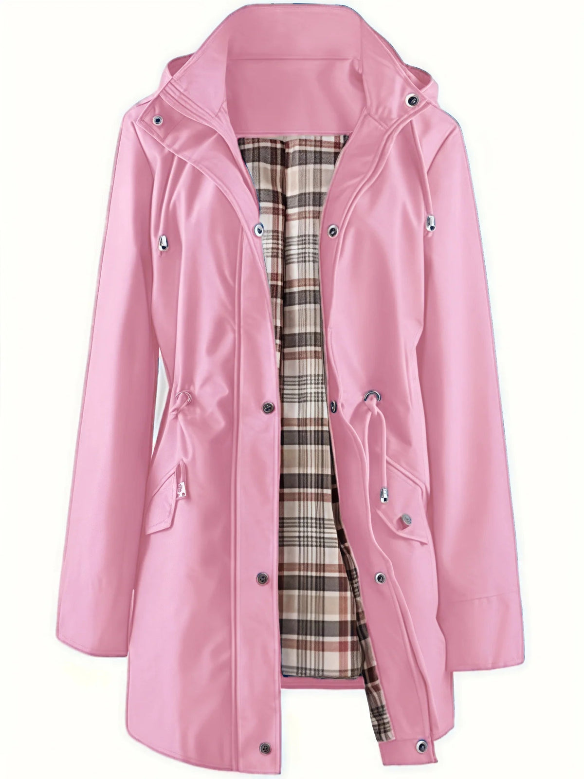 Esther | 3-in-1 Regenjas met Afneembare Kap
