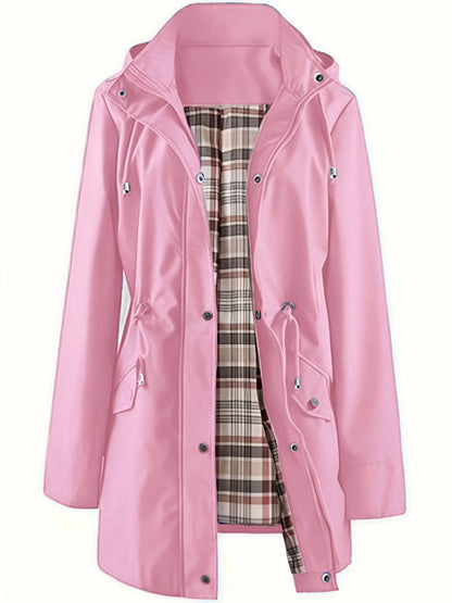 Esther | 3-in-1 Regenjas met Afneembare Kap