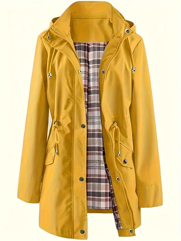 Esther | 3-in-1 Regenjas met Afneembare Kap