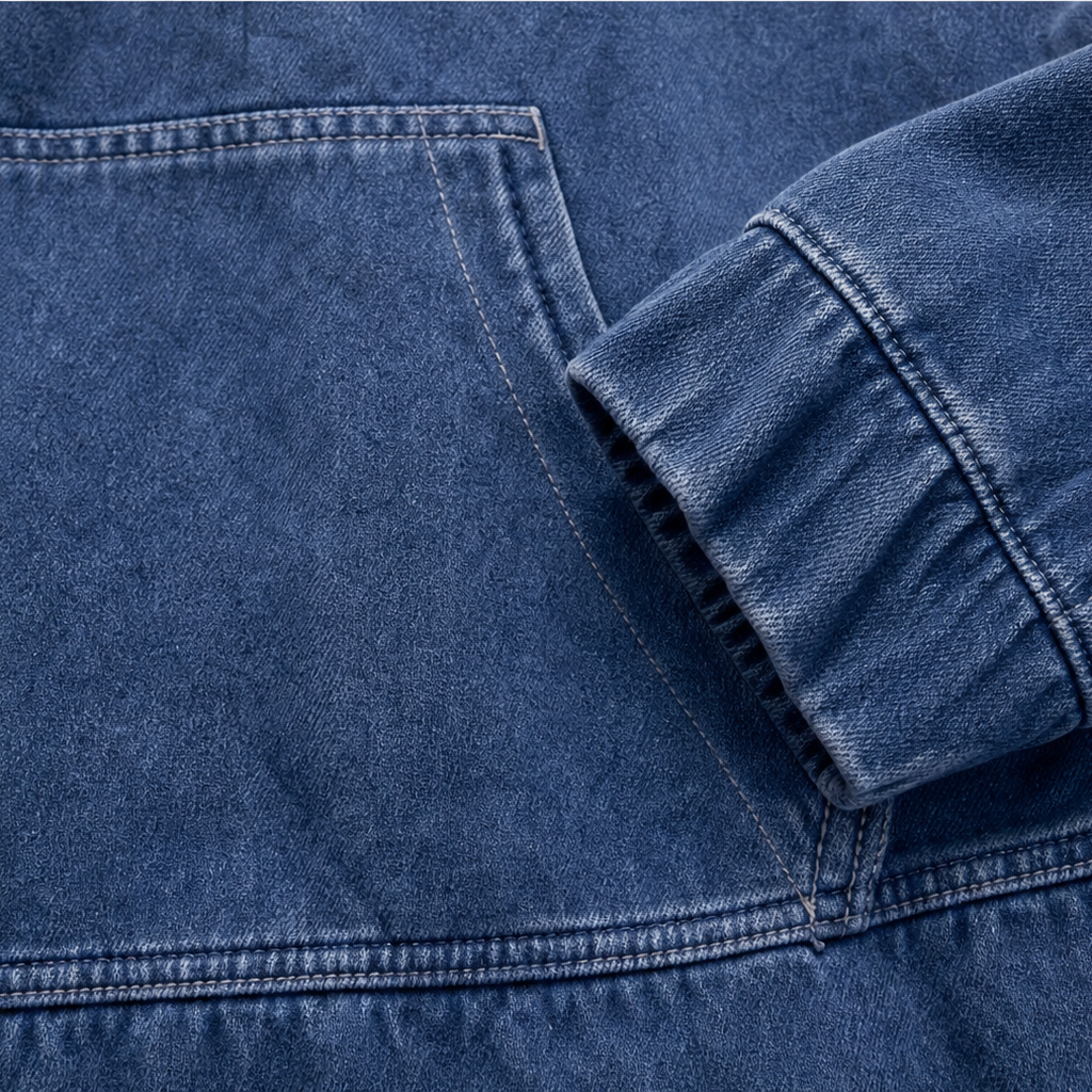 Mara | Lässiger Oversized Denim-Hoodie Mit Modernem Look