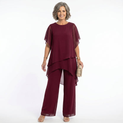 Arabella™ Tiered Tunic & Wide-Leg Trouser Set