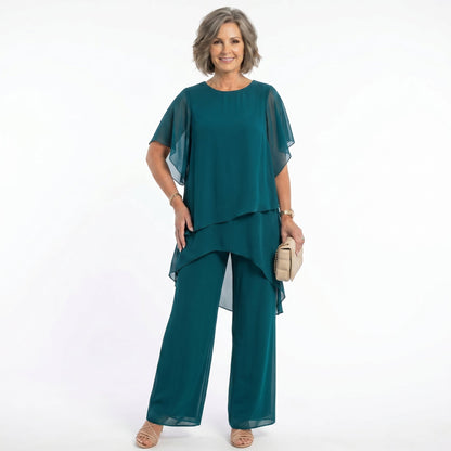 Arabella™ Tiered Tunic & Wide-Leg Trouser Set