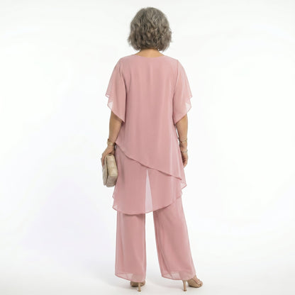 Arabella™ Tiered Tunic & Wide-Leg Trouser Set