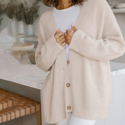 VEST MET RIBBEL V-HALS VOOR VROUWEN