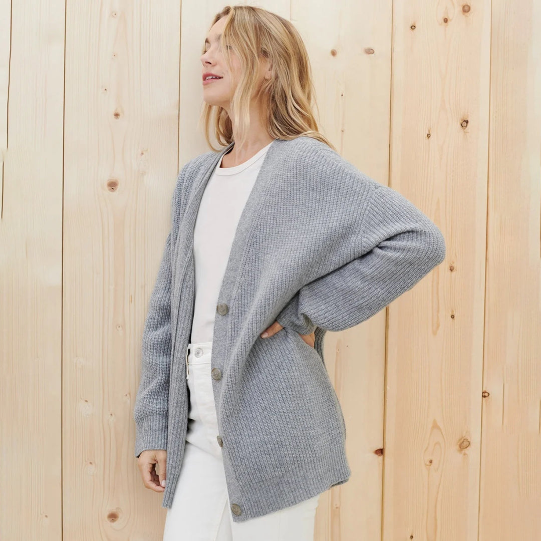 VEST MET RIBBEL V-HALS VOOR VROUWEN