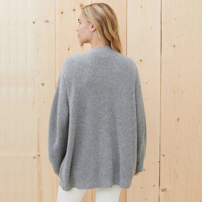VEST MET RIBBEL V-HALS VOOR VROUWEN